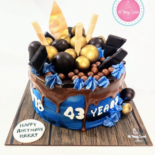 2 kg Chocolate Overload Cream Cake 3800_-