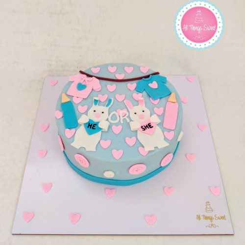 Baby Clothes Cake