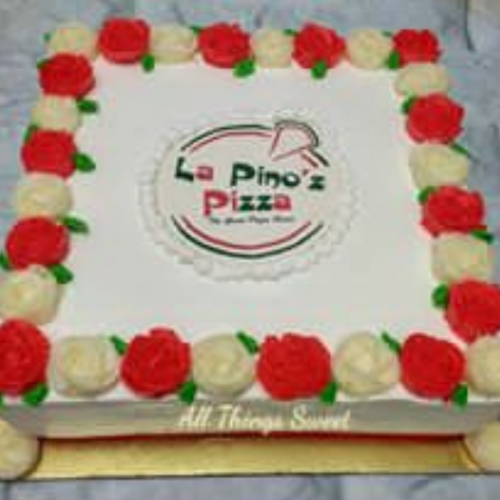 La Pino's Inauguration Cake