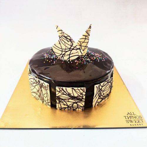Rich Chocolate Cake 1 kg 1200, half kg 750